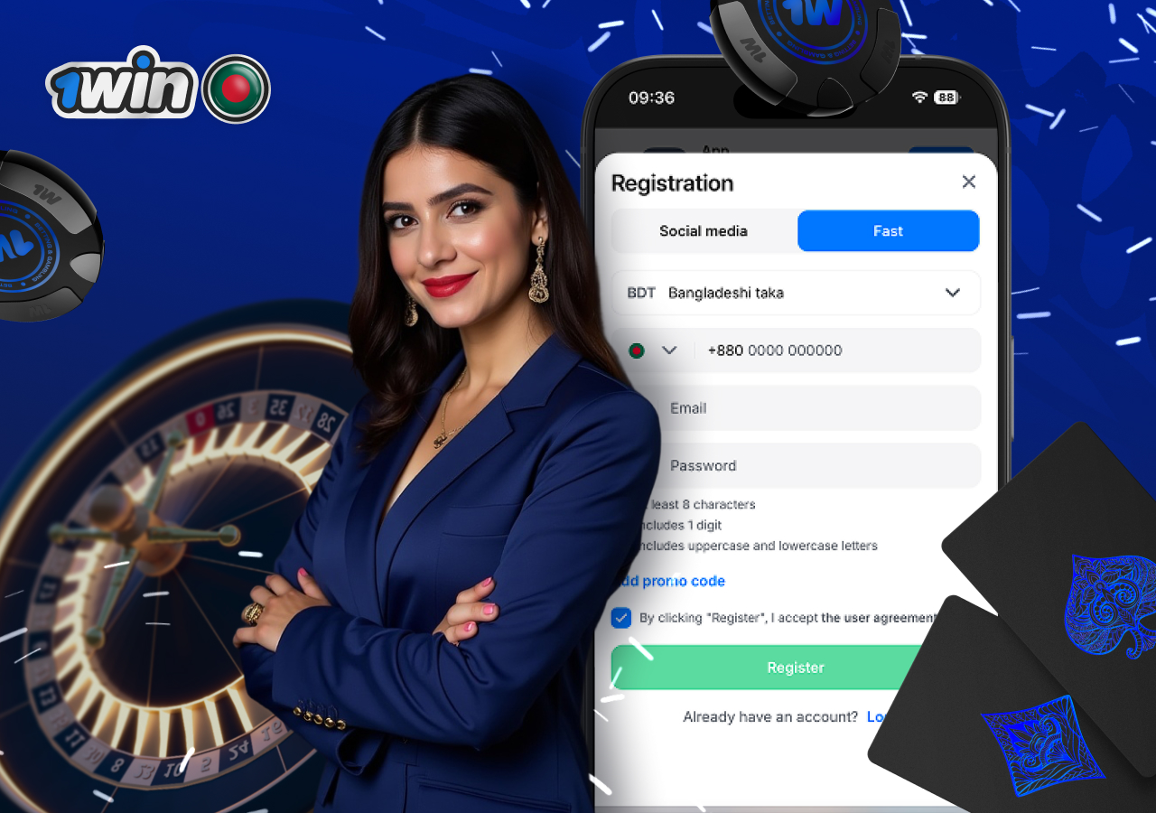 Easy login and sign up steps with 1win trusted platform